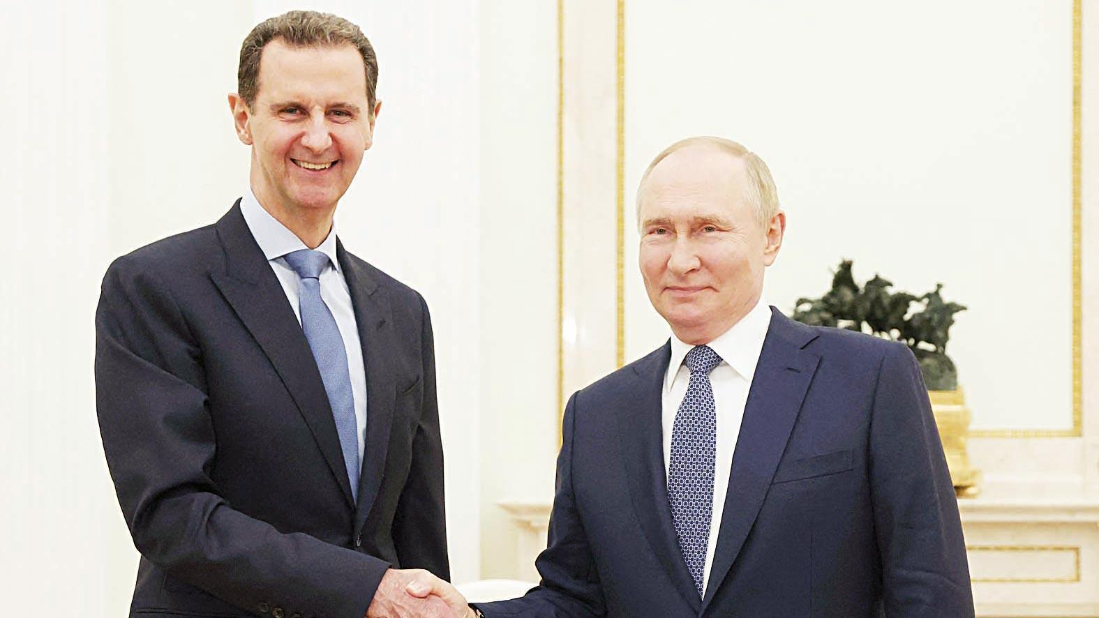 Esad ve Putin’den Moskova’da sürpriz görüşme